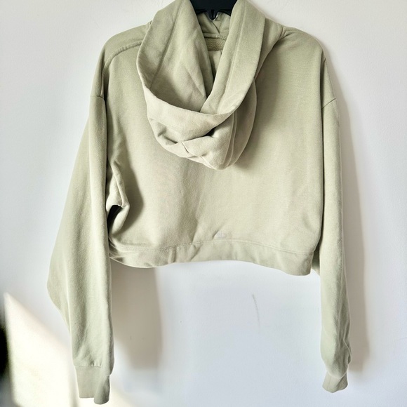 Alo Bae Hoodie in Limestone Green - Picture 5 of 6